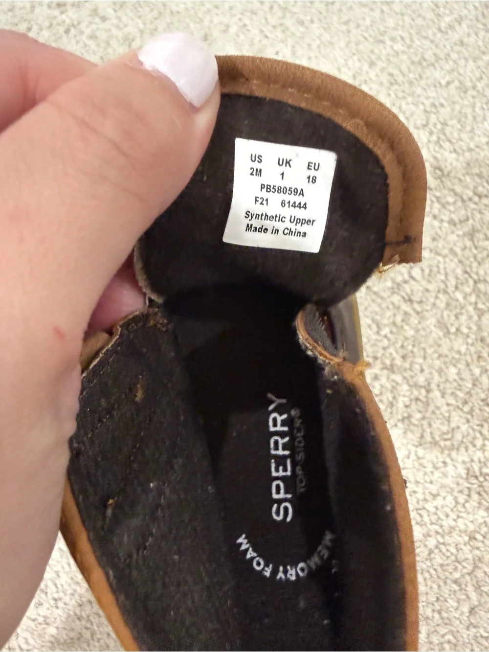 Sperry early toddler